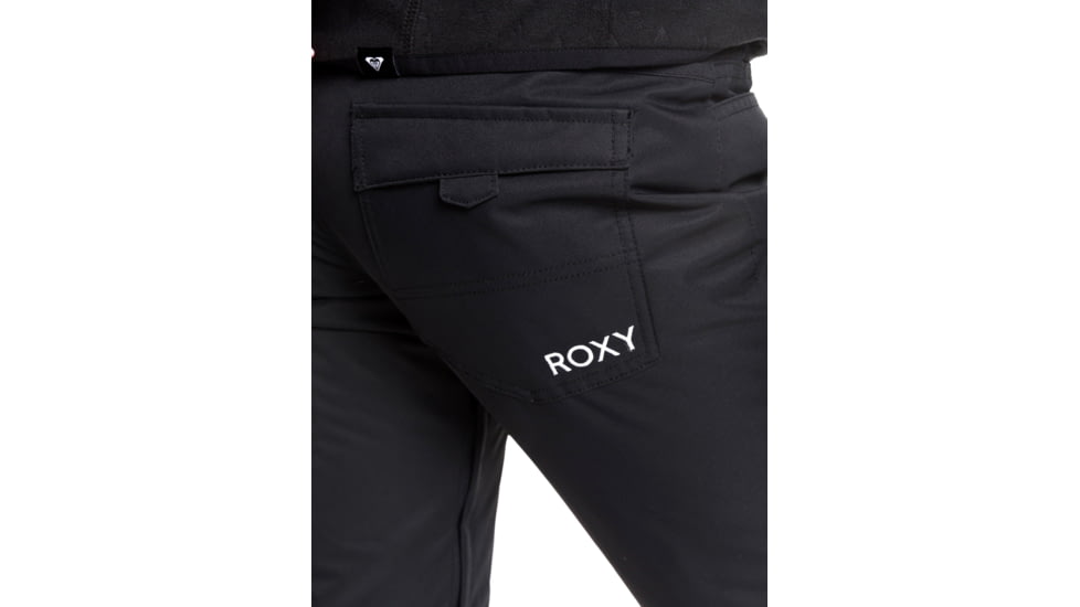 Roxy Backyard Pants - Womens, True Black, Extra Large, ERJTP03091-KVJ0-XL