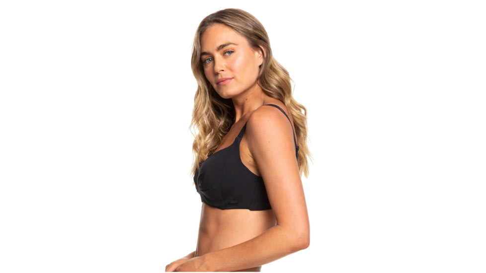 Roxy Beach Classics Bikini Top - Women's, True Black, Large, ERJX303961-KVJ0-L
