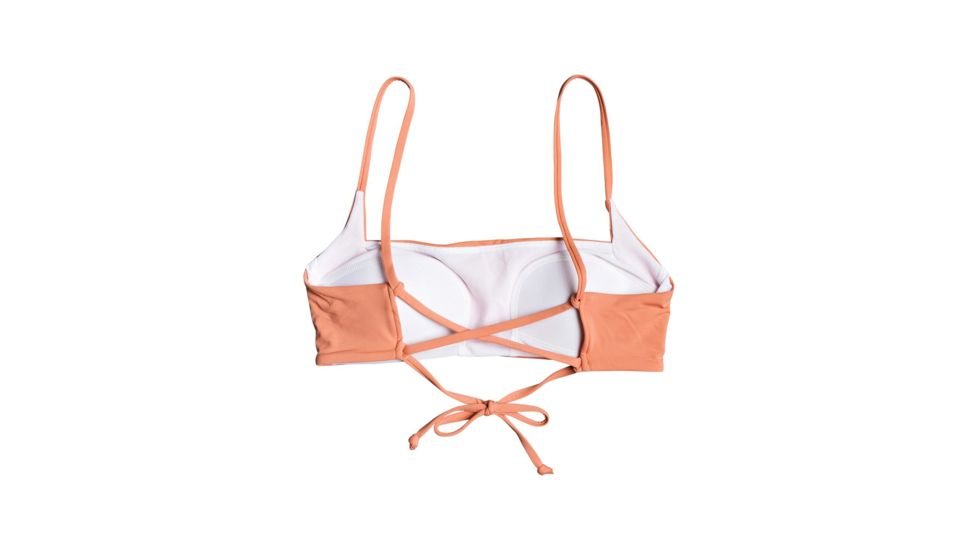 Roxy Beach Classics Bralette Bikini Top - Women's, Terra Cotta, Medium, ERJX304066-MJN0-M