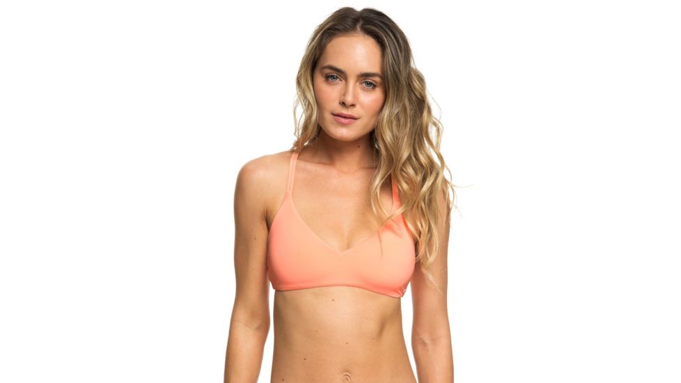 Roxy Beach Classics Fixed Triangle Bikini Top - Womens, Lantana, Medium, ERJX303833-MJM0-M