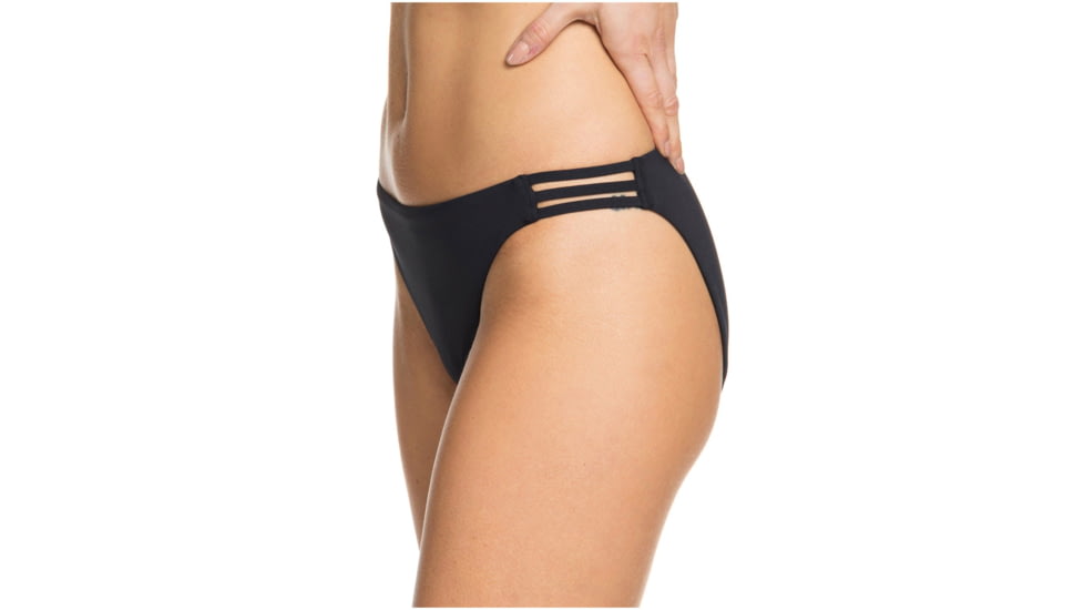 Roxy Beach Classics Full Bikini Bottoms - Women's, True Black, Small, ERJX403869-KVJ0-S