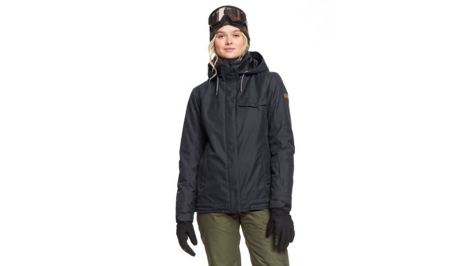 Roxy Billie Jacket - Womens, True Black, Small, ERJTJ03235-KVJ0-S