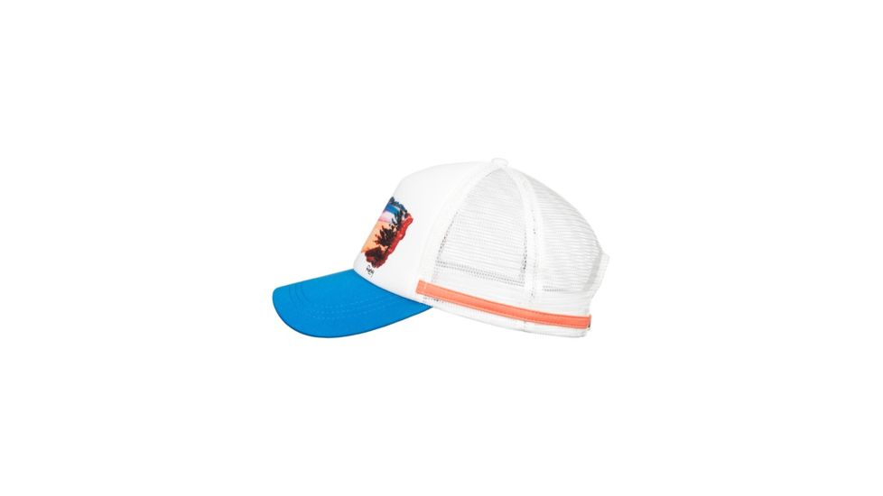 Roxy Dig This Trucker Hat - Womens, Mykonos Blue, One Size, ERJHA03583-BZF0-1sz