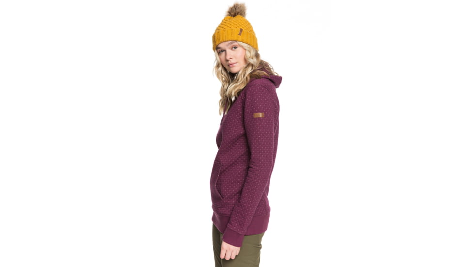 Roxy Dipsy Hoodie - Womens, Grape Wine, Medium, ERJFT03971-PSF0-M