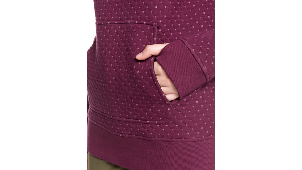 Roxy Dipsy Hoodie - Womens, Grape Wine, Medium, ERJFT03971-PSF0-M