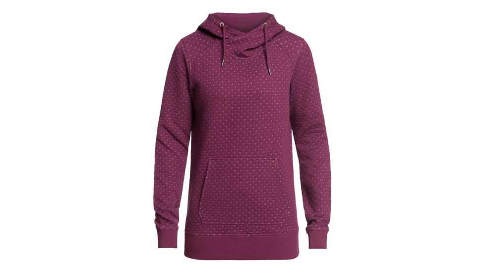 Roxy Dipsy Hoodie - Womens, Grape Wine, Medium, ERJFT03971-PSF0-M