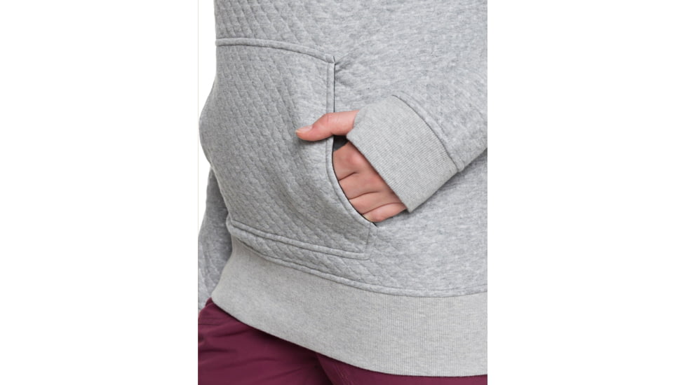 Roxy Dipsy Hoodie - Womens, Heather Grey, Small, ERJFT03971-SJEH-S