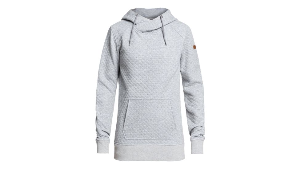 Roxy Dipsy Hoodie - Womens, Heather Grey, Small, ERJFT03971-SJEH-S