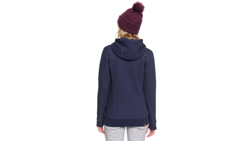 Roxy Dipsy Hoodie - Womens, Medieval Blue, Large, ERJFT03971-BTE0-L