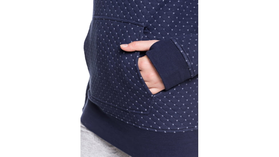 Roxy Dipsy Hoodie - Womens, Medieval Blue, Large, ERJFT03971-BTE0-L