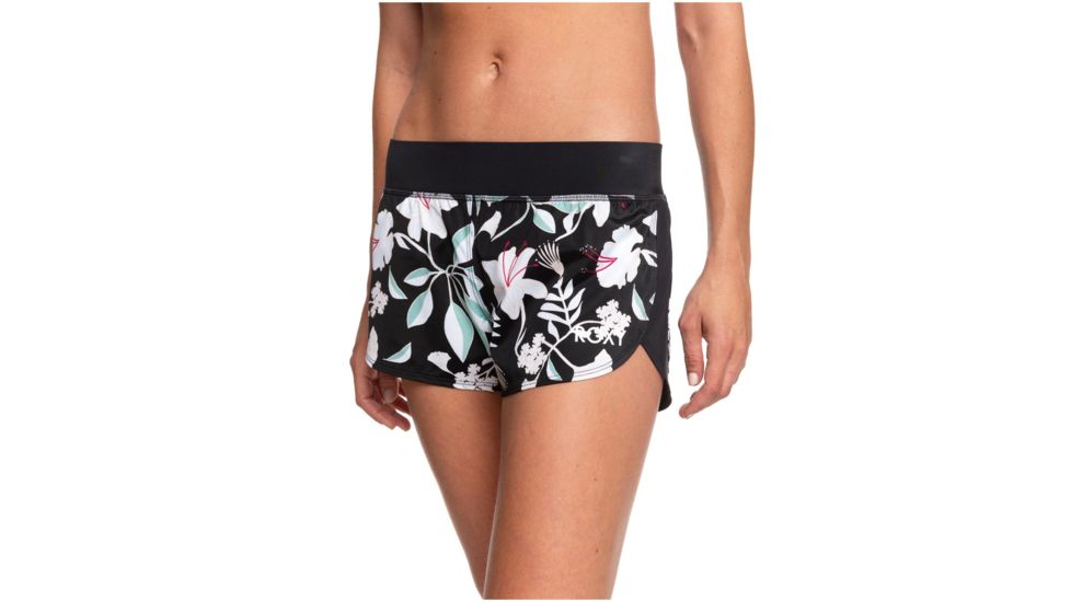 Roxy Disco Fairytale Boardshorts - Womens, True Black Story Of, Medium, ERJNS03245-XKKW-M
