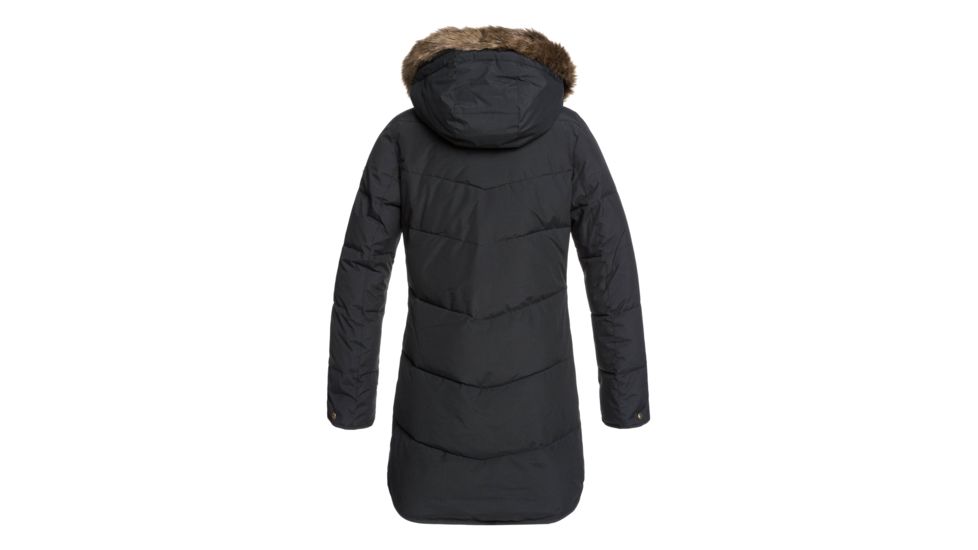 Roxy Ellie Hooded Jacket - Womens, True Black, Large, ERJJK03289-KVJ0-L