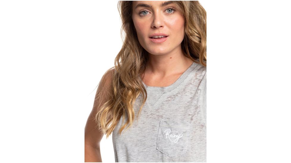 Roxy Hypnotized By The Sun B Tank Top - Womens, Heritage Heather, Large, ERJZT04866-SGRH-L