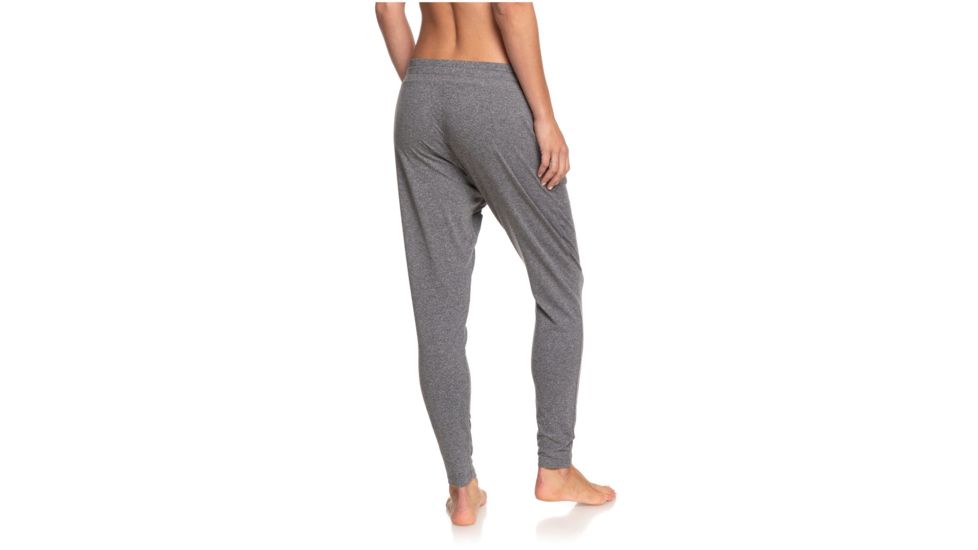 Roxy Jungle Roots Sports Joggers - Womens, Charcoal Heather, Large, ERJNP03278-KTAH-L