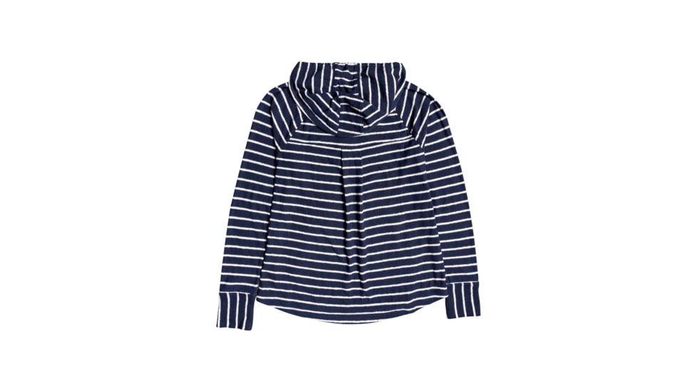 Roxy Long Night Stripe - Womens, Snow White Basic Str, Medium, ERJKT03562-WBK5-M
