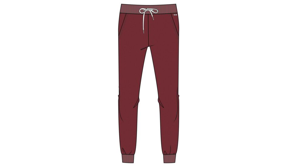 Roxy Look Lively Pant - Womens, Rhubarb Heather, Medium, ARJNP03147-RZEH-M