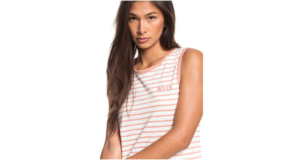 Roxy Love Sun Sleeveless Dress - Womens, Cafe Creme Zoupla Horizontale, Medium, ERJKD03335-TJB4-M