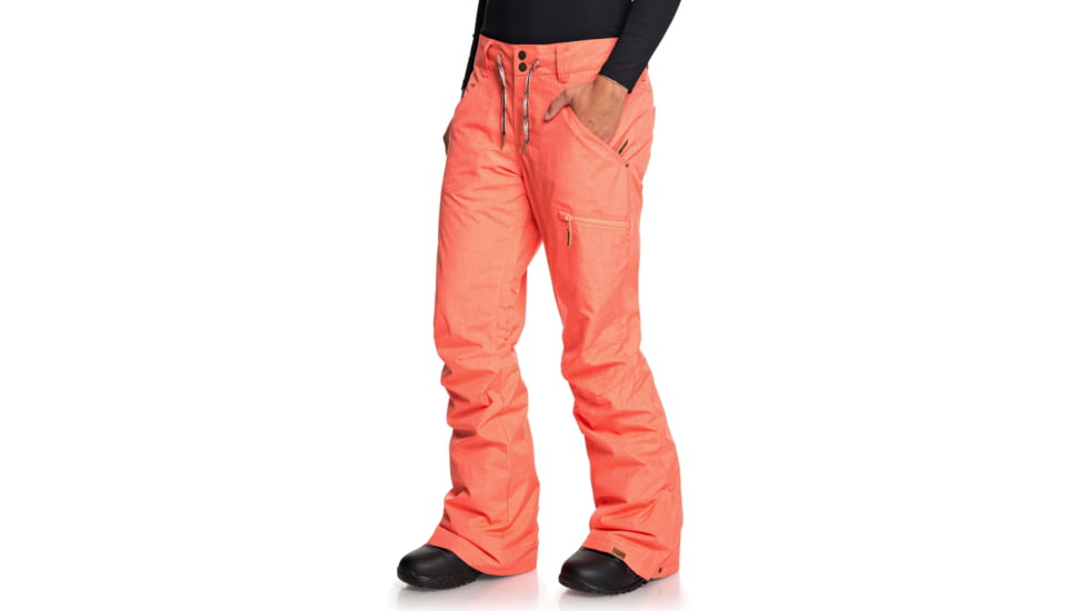 Roxy Nadia Pants - Womens, Living Coral, Small, ERJTP03087-MJL0-S