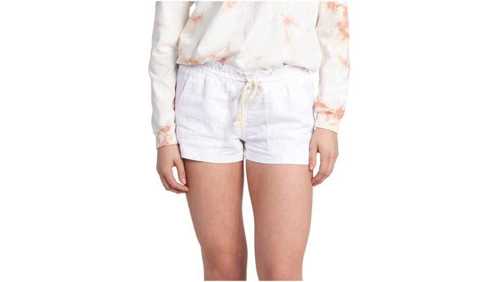 Roxy Oceanside Shorts - Women's, Sea Salt, Small, ARJNS03007-WBB0-S