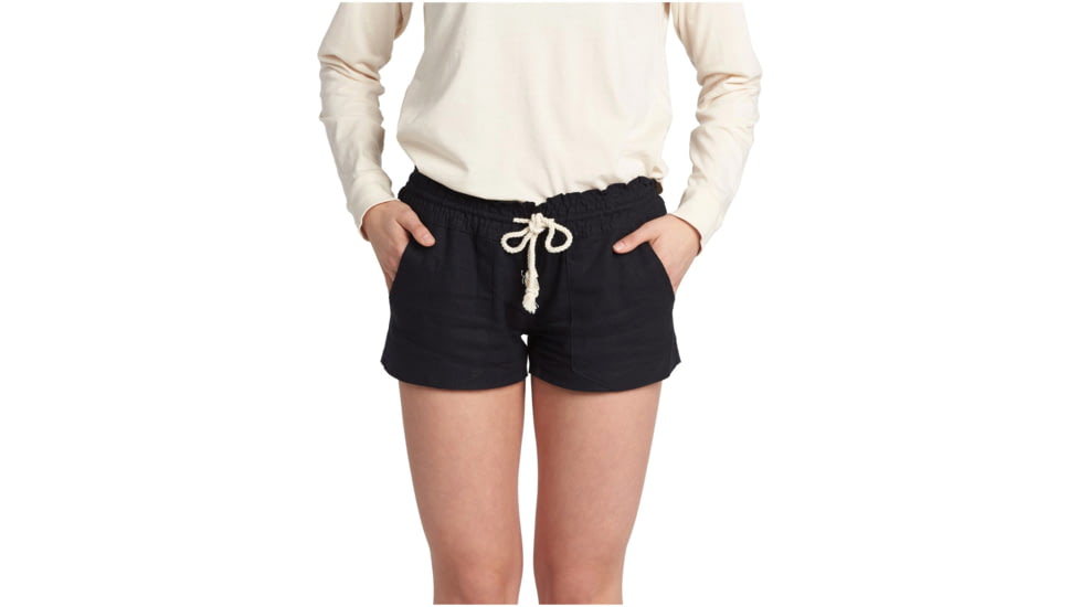 Roxy Oceanside Shorts - Womens, True Black, Medium, ARJNS03007-KVJ0-M