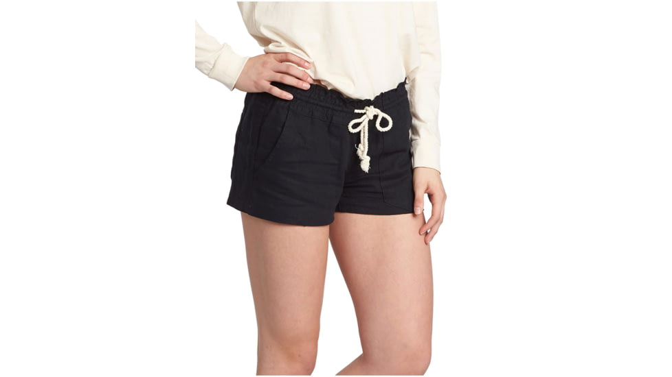 Roxy Oceanside Shorts - Women's, True Black, Medium, ARJNS03007-KVJ0-M