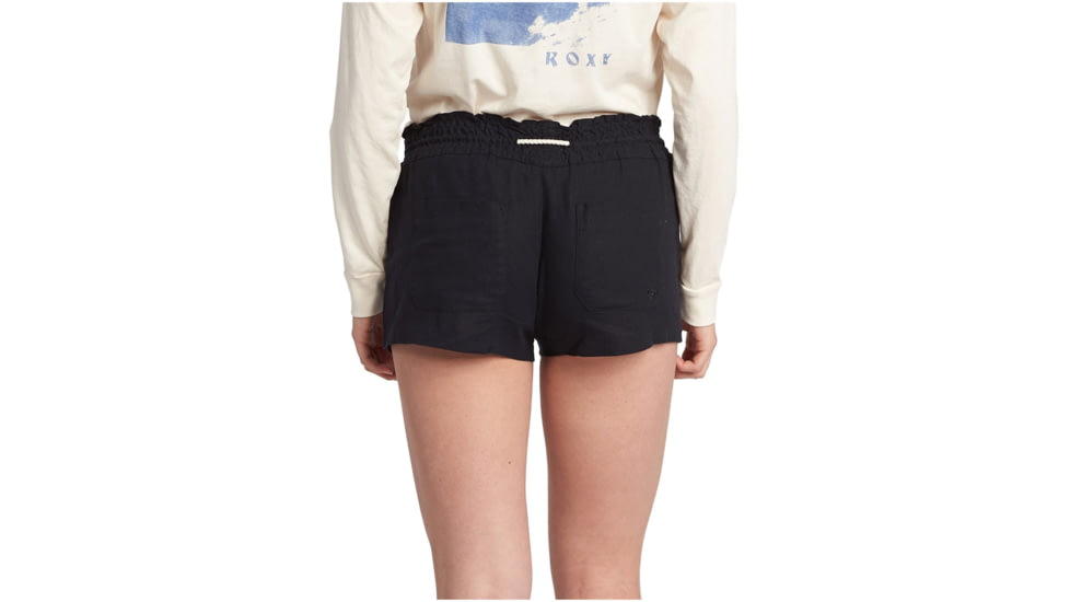Roxy Oceanside Shorts - Womens, True Black, Medium, ARJNS03007-KVJ0-M