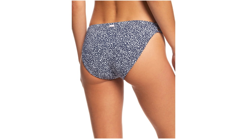 Roxy Printed Beach Classics Full Bikini Bottoms - Womens, Mood Indigo Chaos S, Small, ERJX403872-BSP2-S