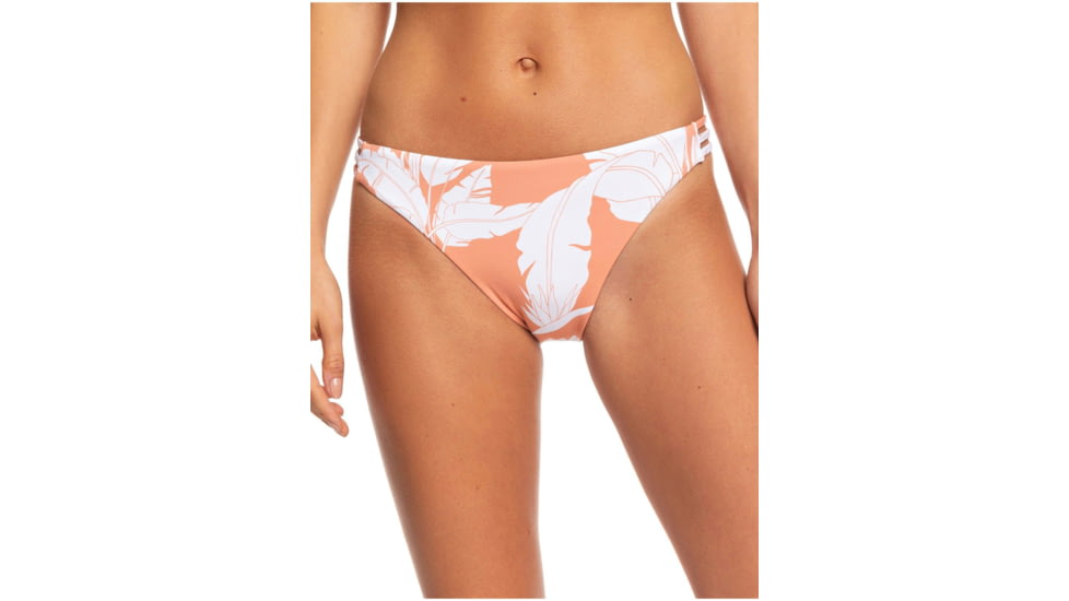 Roxy Printed Beach Classics Full Bikini Bottoms - Womens, Terra Cotta Flying Flowers, Medium, ERJX403872-MJN2-M