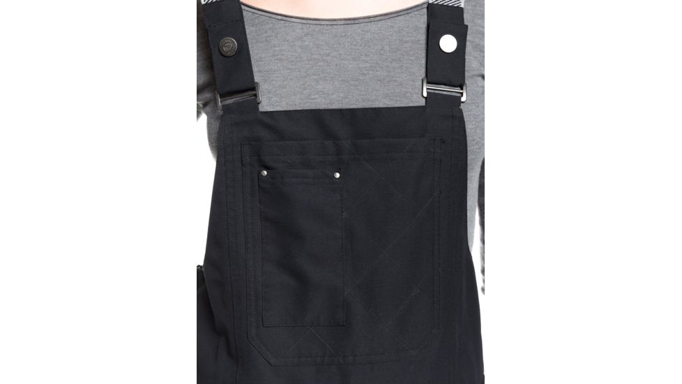 Roxy Rideout Bib Pants - Womens, True Black, Small, ERJTP03084-KVJ0-S