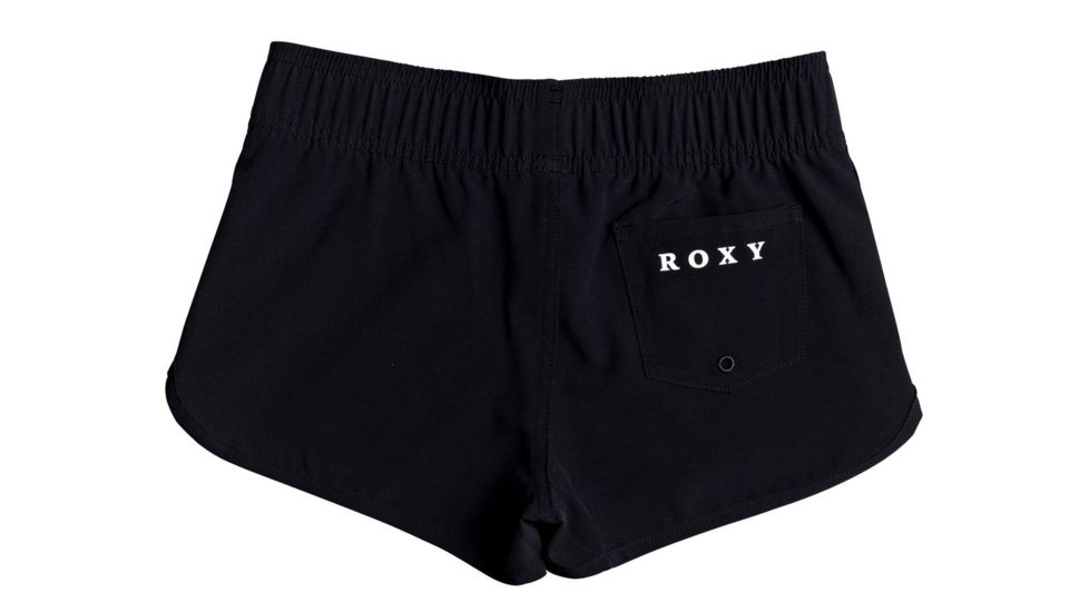 Roxy Shore Boardshorts - Girl's, Anthracite, 10/Medium, ERGBS03068-KVJ0-10/M