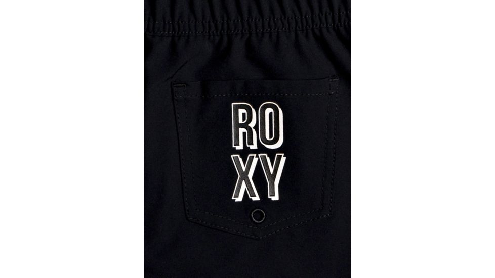 Roxy Shore Boardshorts - Girl's, Anthracite, 10/Medium, ERGBS03068-KVJ0-10/M