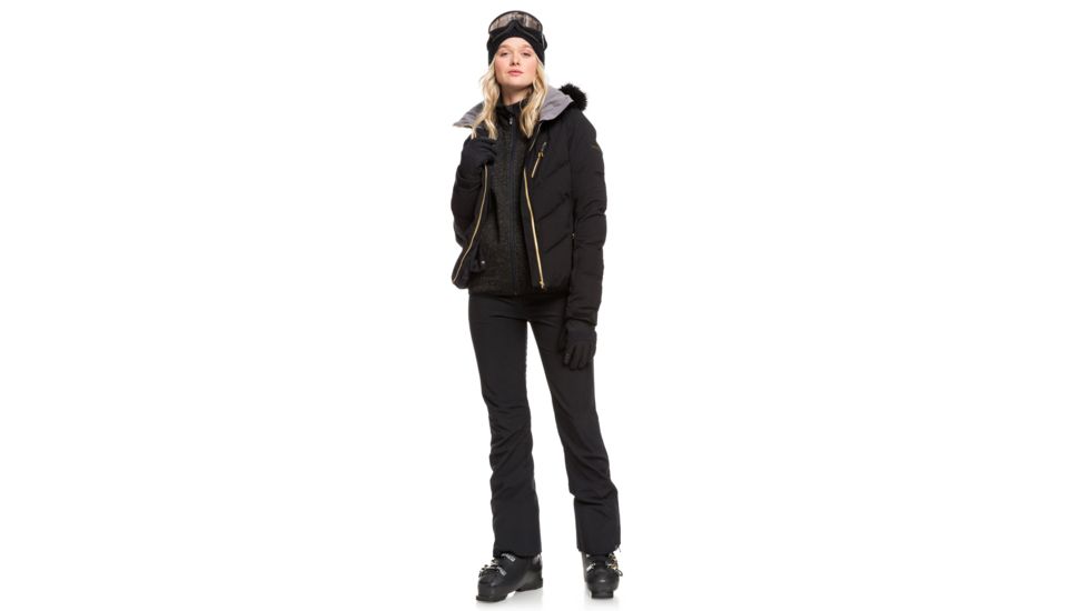 Roxy Snowstorm Plus Jacket - Womens, True Black, Medium, ERJTJ03240-KVJ0-M