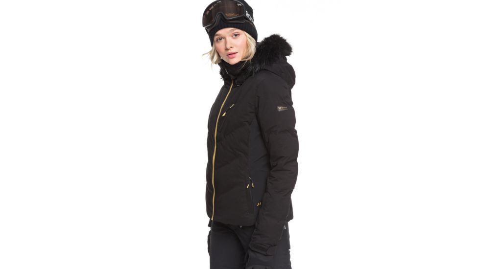 Roxy Snowstorm Plus Jacket - Womens, True Black, Medium, ERJTJ03240-KVJ0-M