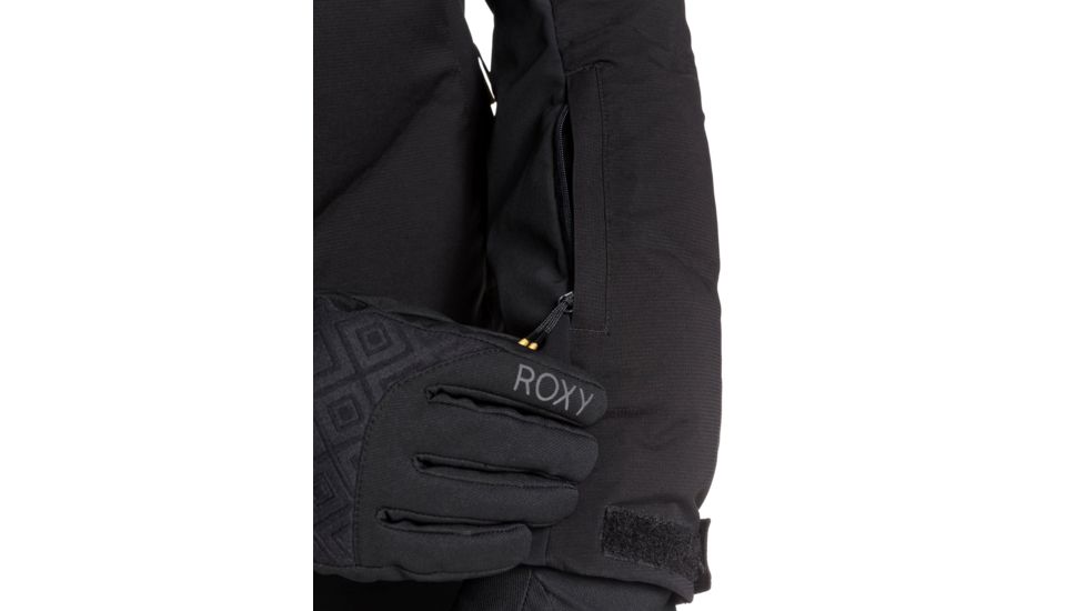 Roxy Snowstorm Plus Jacket - Womens, True Black, Medium, ERJTJ03240-KVJ0-M