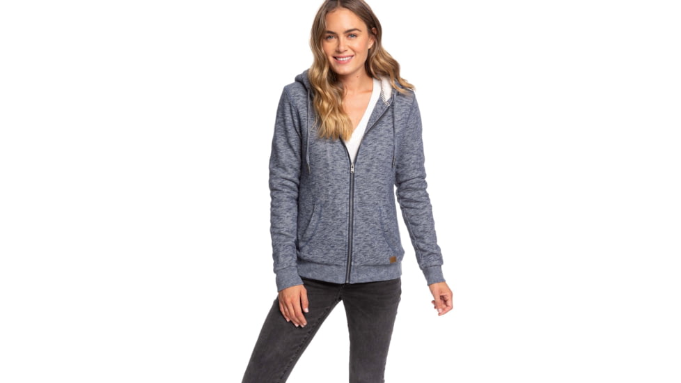 Roxy Trippin Sherpa - Womens, Mood Indigo, Small, ERJFT04115-BSP0-S