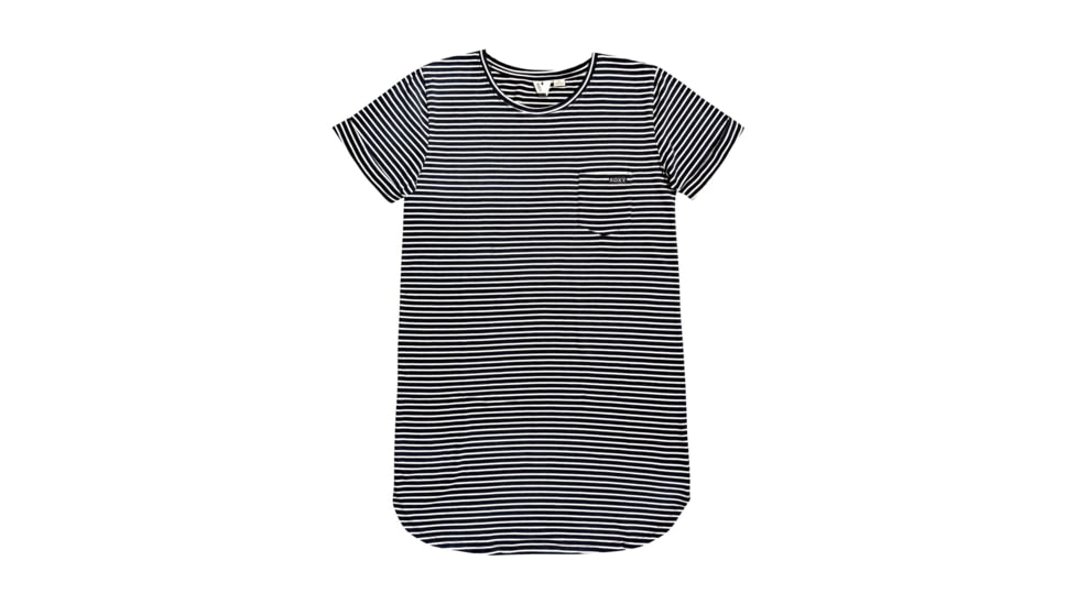 Roxy Walking Alone Dress - Womens, Anthracite Re Marina Stripes, Large, ERJKD03265-XKWK-L