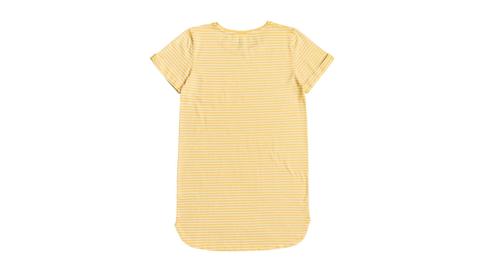 Roxy Walking Alone Dress - Womens, Golden Glow Rev Marina Stripes, Small, ERJKD03265-XYYW-S