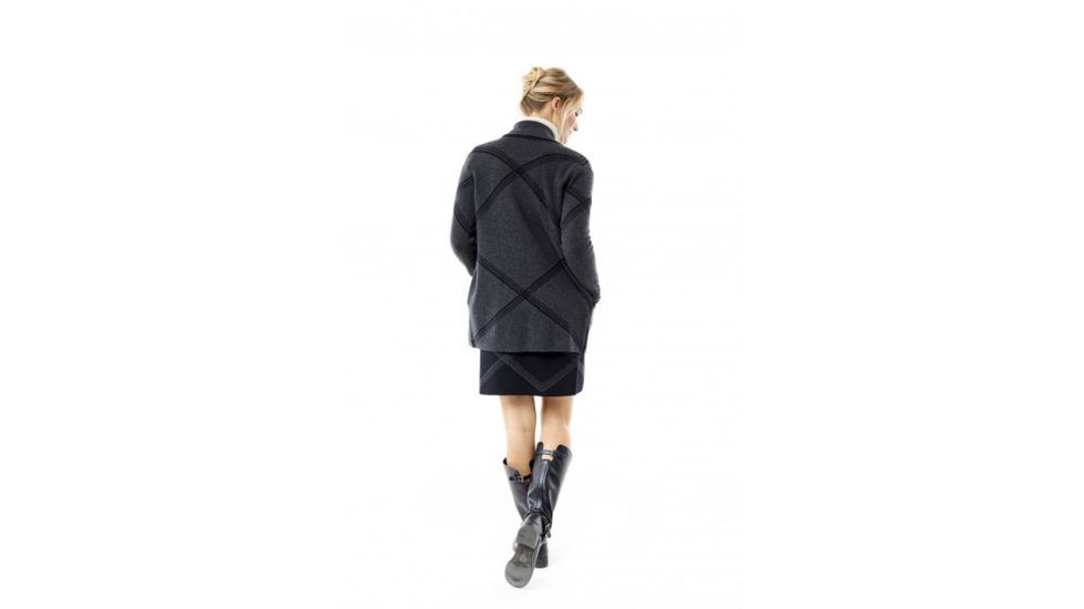 Royal Robbins All Season Merino Cardigan, Charcoal, Small/Medium, 67498-18-S/M