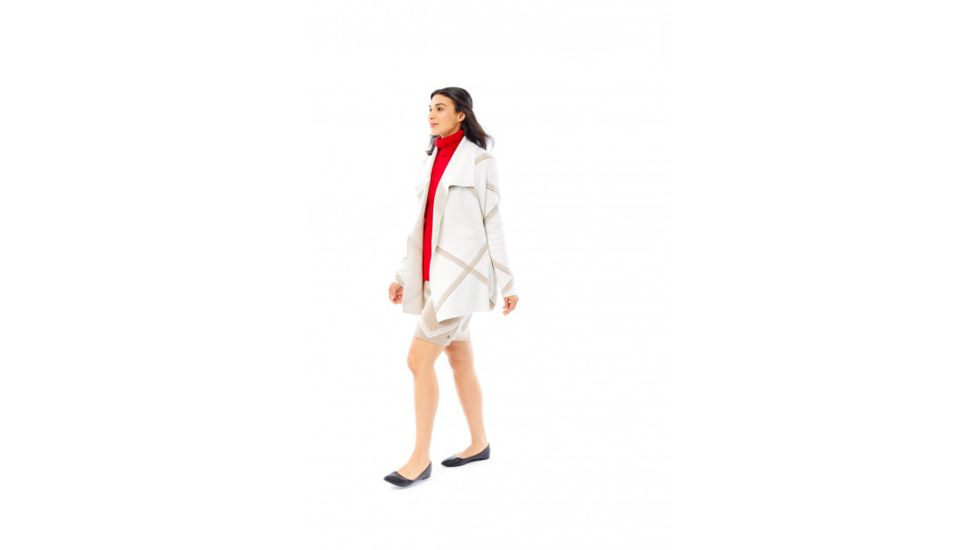 Royal Robbins Merino Front Wrap Cardigan - Women's, Creme, Small/Medium, 67498-22-S/M