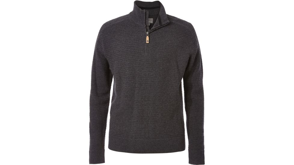 Royal Robbins All Season Merino Thermal 1/4 Zip - Men's-Charcoal-Large