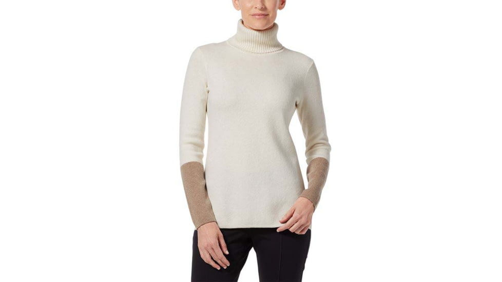 Royal Robbins All Season Merino Turtleneck - Women's, Creme, L, 67493-22-L-
