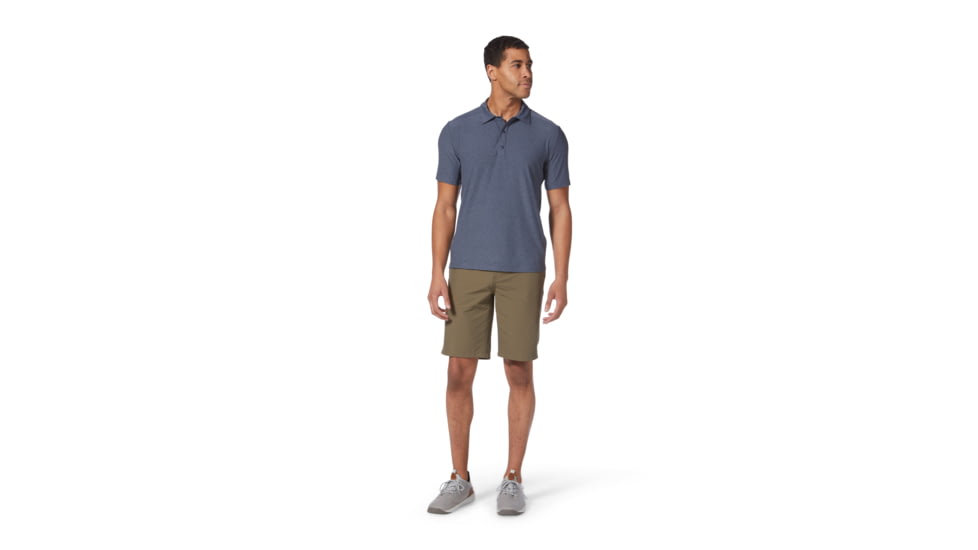 Royal Robbins Amp Lite Polo - Mens, Navy Htr, Small, Y411028-760-S