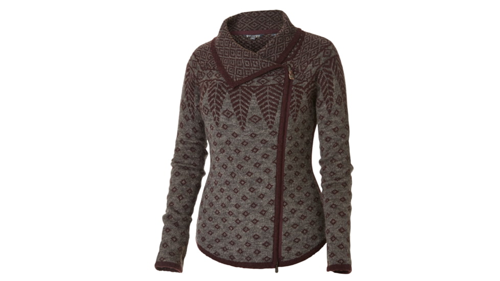 Royal Robbins Autumn Pine Zip Cardigan - Women's-Beet-Large