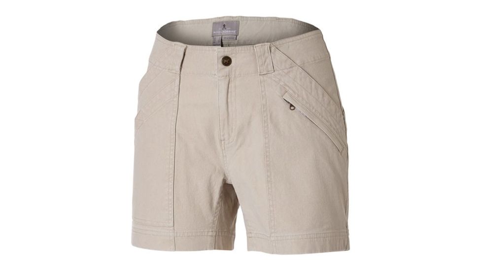 Royal Robbins Backcountry Billy Goat Canvas Short - Women's-Sandstone-6