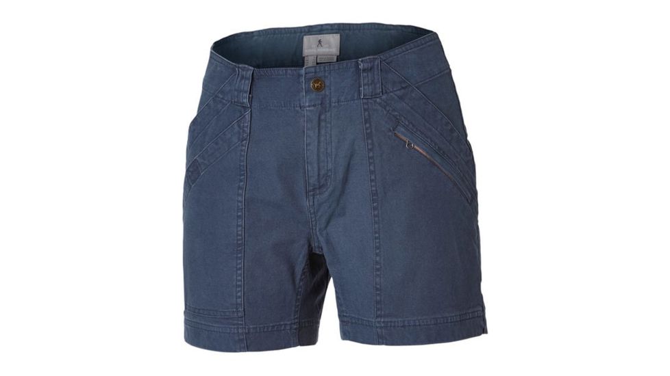 Royal Robbins Backcountry Billy Goat Canvas Short - Women's-Slate-8