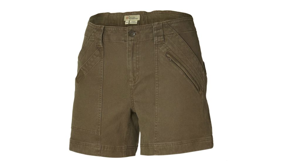 Backcountry Billy Goat Canvas Short - Womens-Light Olive-8