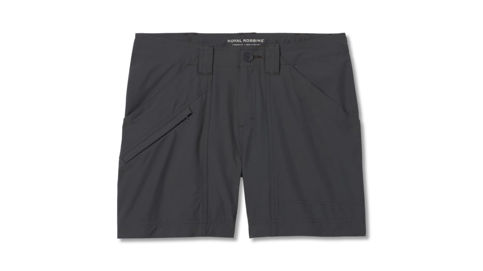 Royal Robbins Backcountry Pro Short - Womens, Charcoal, 6, Y323005-Charcoal-6