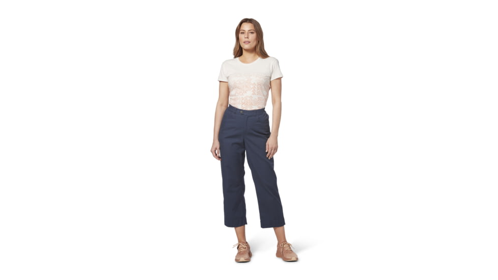 Royal Robbins Billy Goat II Crop Pant - Womens, Navy 2022, 4, Y624009-728-4