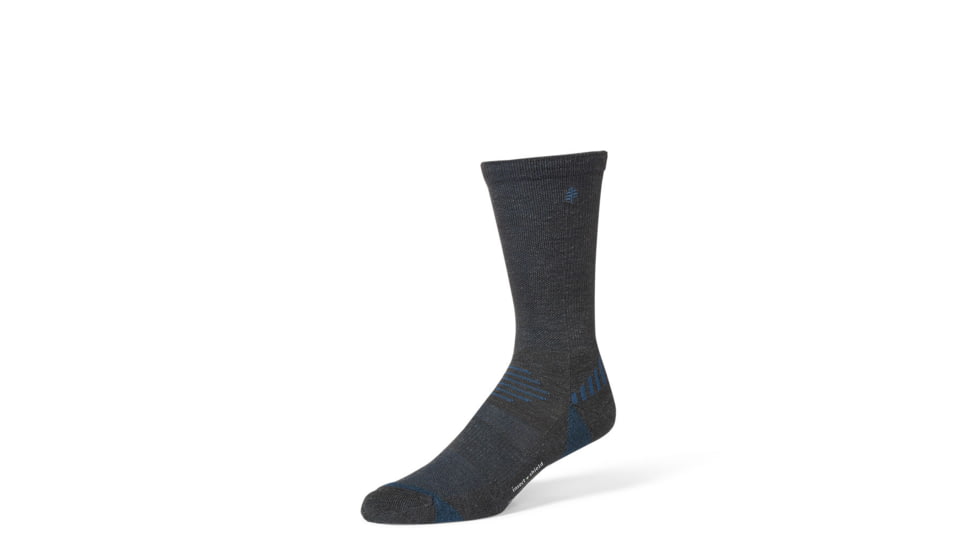 Royal Robbins Bug Barrier Venture Crew Sock, Asphalt, L, Y719011-568-L