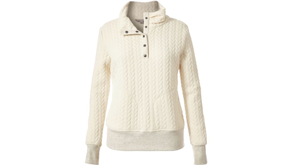 Royal Robbins Cable Mountain Pullover - Women's-Creme-Small